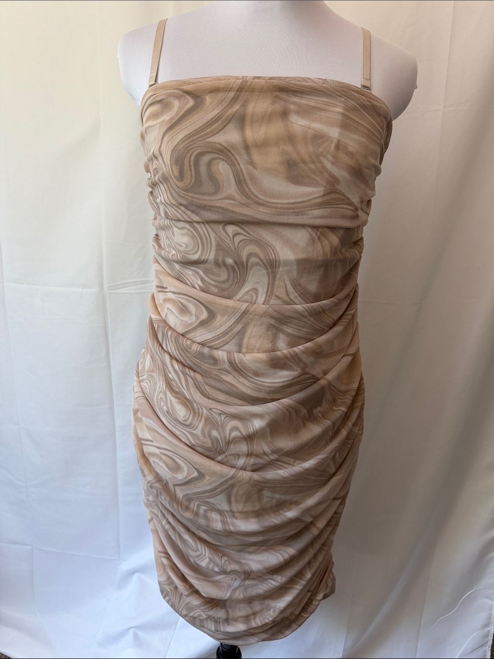 Forever 21+ Swirl Patterned Dress